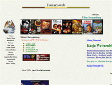 Tablet Screenshot of fantasy-web.de